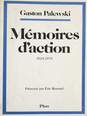 cover image of Mémoires d'action